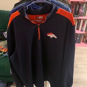 NFL Team Apparel Denver Broncos Dri fit jacket size xxl
